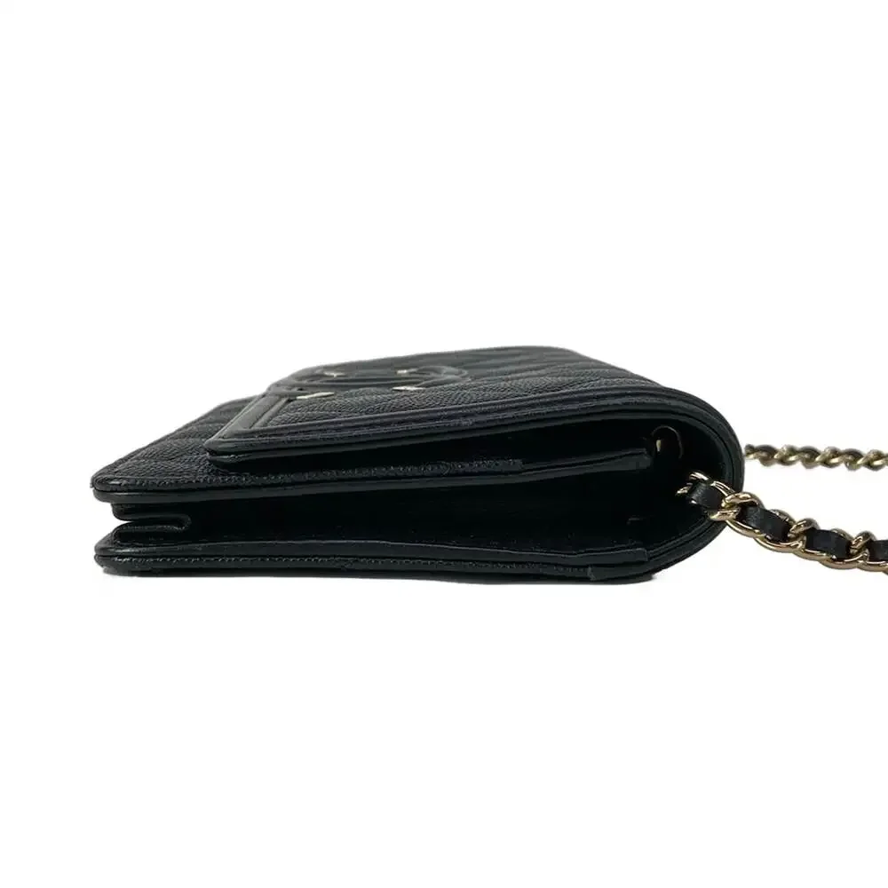 Chanel Matelass, CC Filigree Other Style Wallet A84451